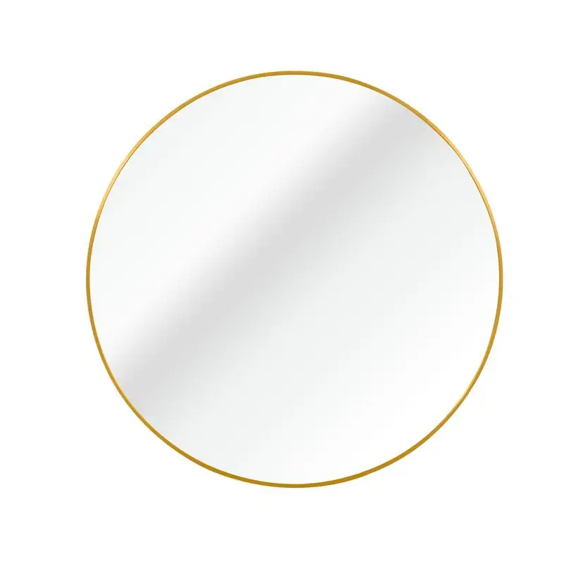 

42” Metal Round Bath Mirror - Stylish & Durable Design for Modern Bathrooms