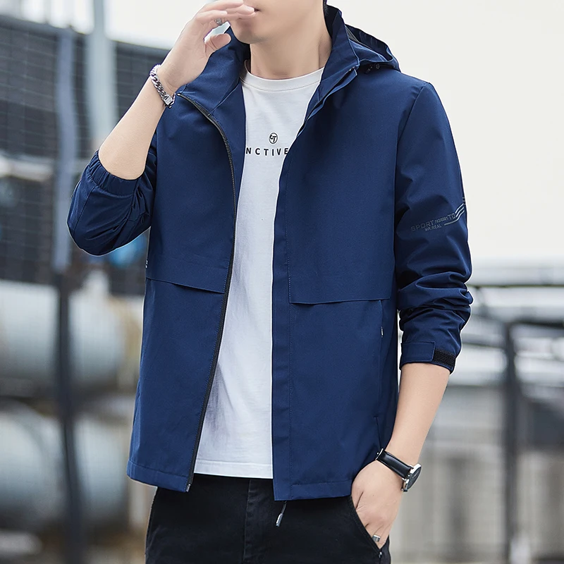 Winter Business Warm Cotton Jacket for Men\'s 2023 New Thickened Casual Hooded Long Sleeved Loose and Comfortable Versatile Top