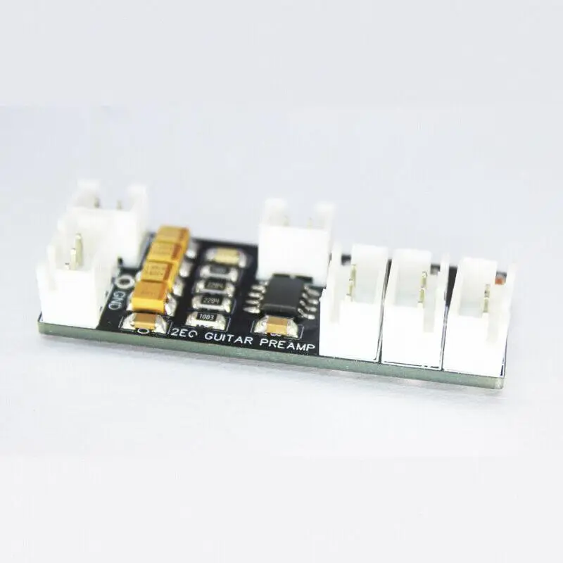 Electric Guitar Modified Built-in Active Circuit 2-segment EQ Front Board for Sabre Guitar Preamp