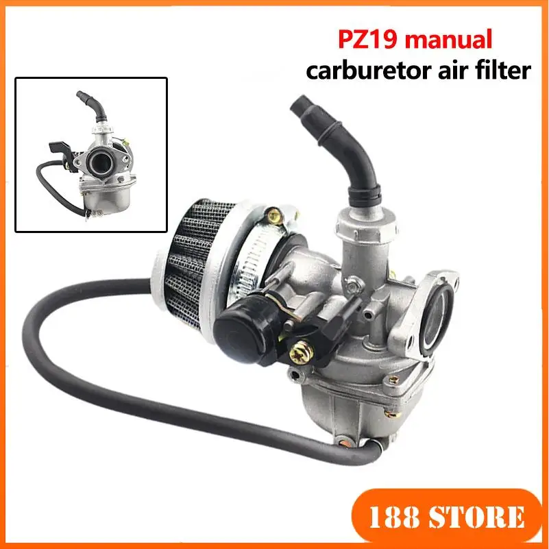 PZ19 19MM Cable Choke Carburetor for 50cc 70cc 90cc 110cc 125cc ATV Quad Bike Scooter Motorcycle Parts