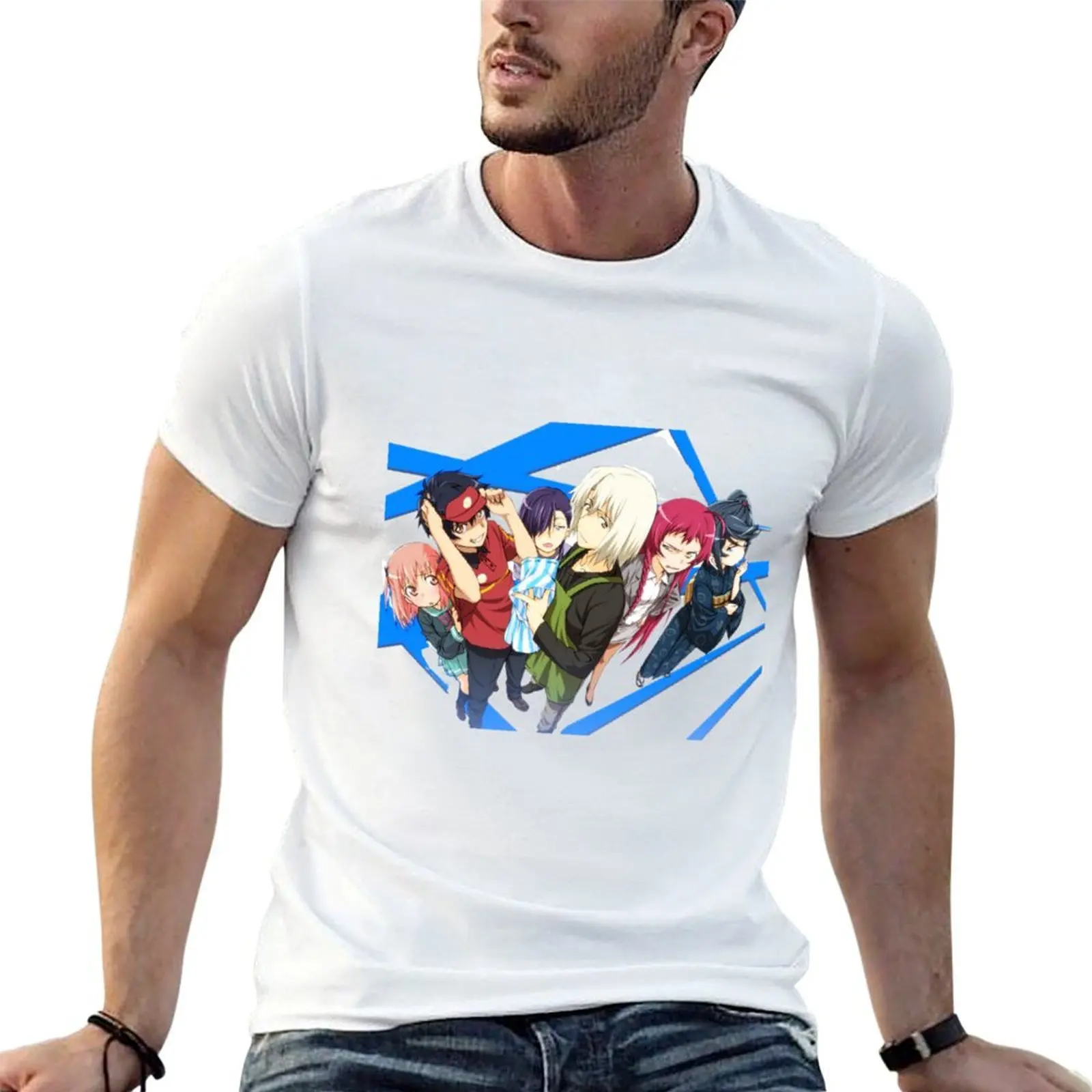 

The Devil Is a Part-Timer T-Shirt t shirts with prints t shirts for man graphic vintage T-Shirt