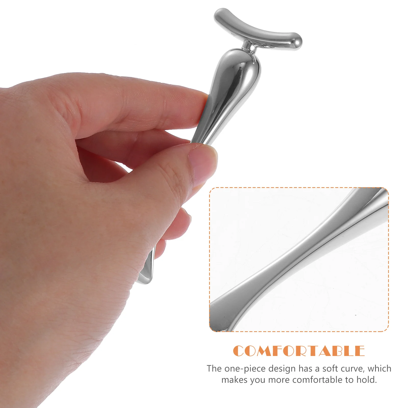 

2 Pcs Eye Massagers Cream Lead-in Sticks Women Tools Facial Beauty Rods for Eyes