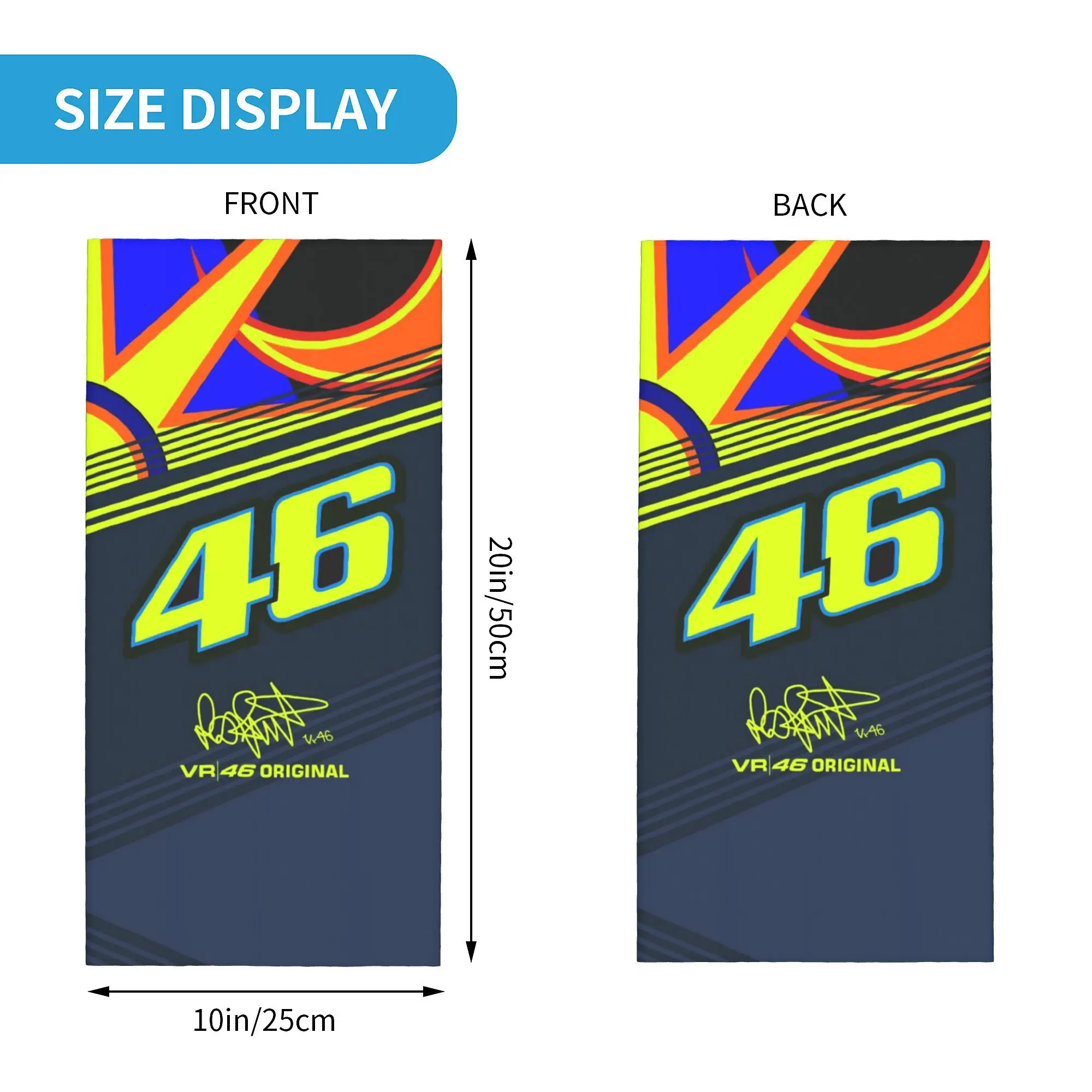 مخصص Moto-Gp المتسابق سباق باندانا الرقبة أدفأ النساء الرجال الشتاء المشي لمسافات طويلة التزلج وشاح الجراب واقي الوجه