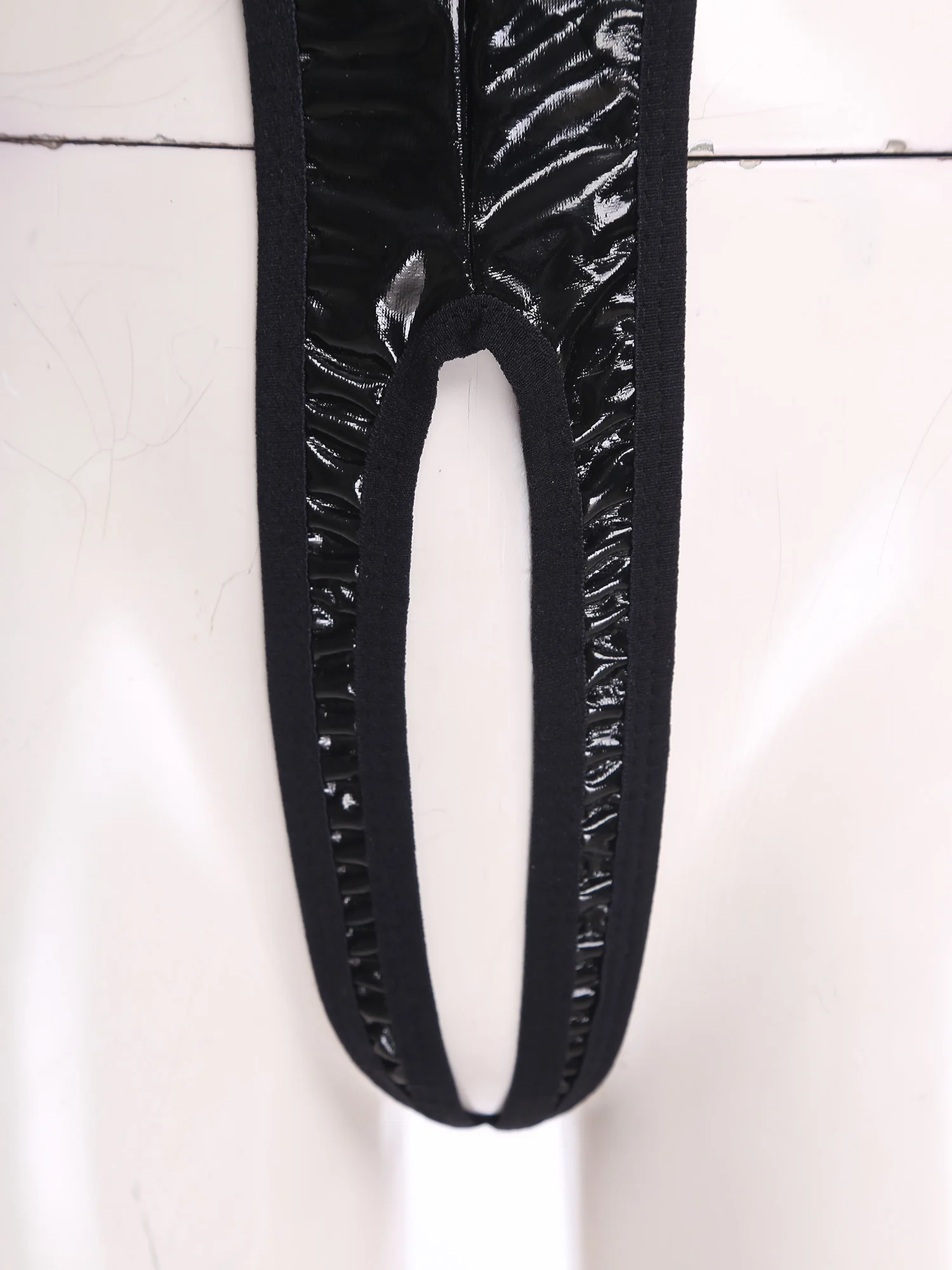 ملابس داخلية نسائية مونوكيني مغري ملابس نوم تغطية صغيرة على شكل حرف T من الخلف برباط معدني ملابس نوم جذابة للزوجين