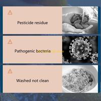 M7DF Portable Dishwasher Vegetable Washing Machine Capsule Vegetable Cleaner Fruit Purifier Cleaner Machine