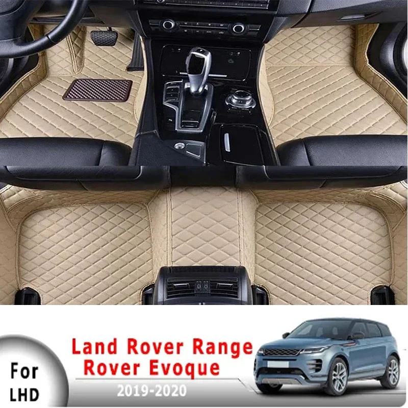 Fast Custom Car Floor Mats For Land Rover Range Rover Evoque 2019 2020 Auto Interior Carpets Covers Accessories Decor Rugs Produ