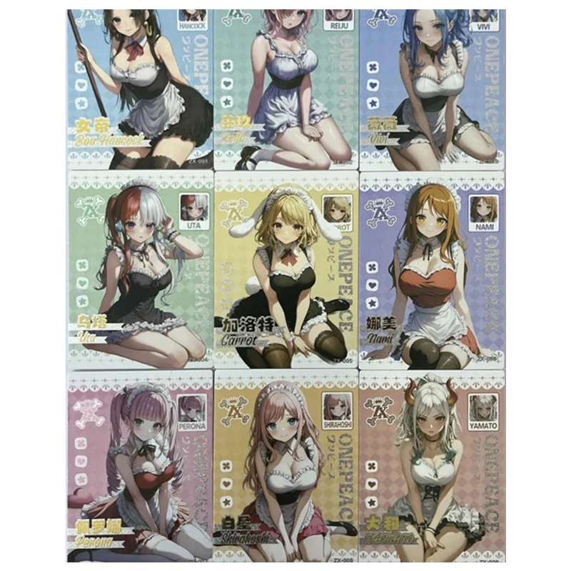 

Японское аниме ONE PIECE Морковь Сирахоши Ямато Нефертари Д Виви Соберите карты Рождественский подарок на день рождения игрушка для детей