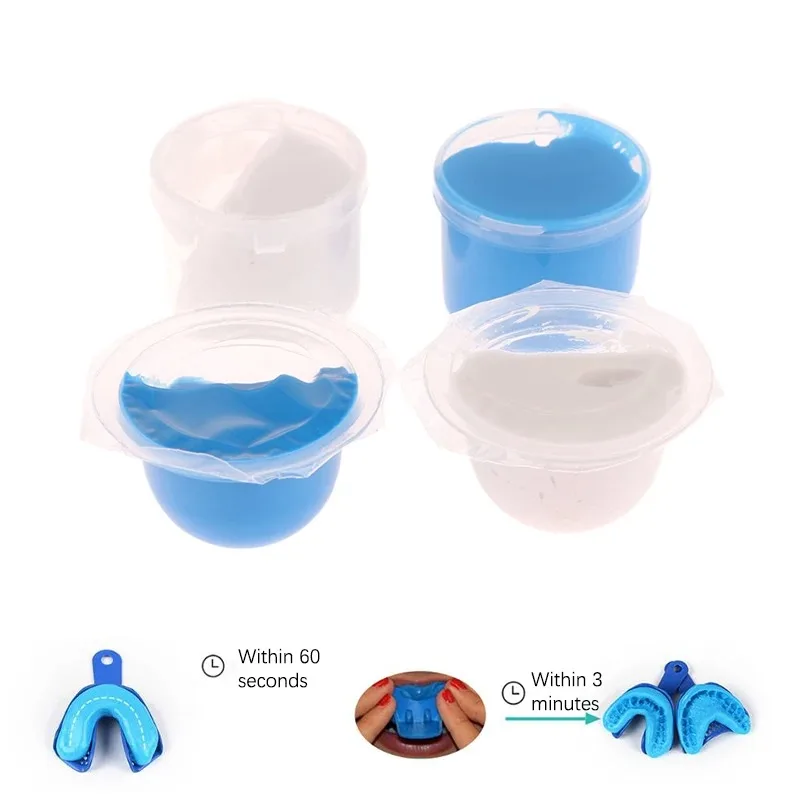 10 Sets Dental Putty Silicone Rubber Solid Putty Mould Making Silicone Putty Food Safe Sugarcraft For Dental Molds Rubber Soil