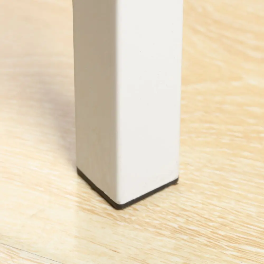 แผ่นรองขาโต๊ะ ขนาดเล็ก ใหญ่ สีขาว สีเทา ซิลิโคน ผ้าคลุมโต๊ะ ทรงสี่เหลี่ยม ปลอกขาเก้าอี้