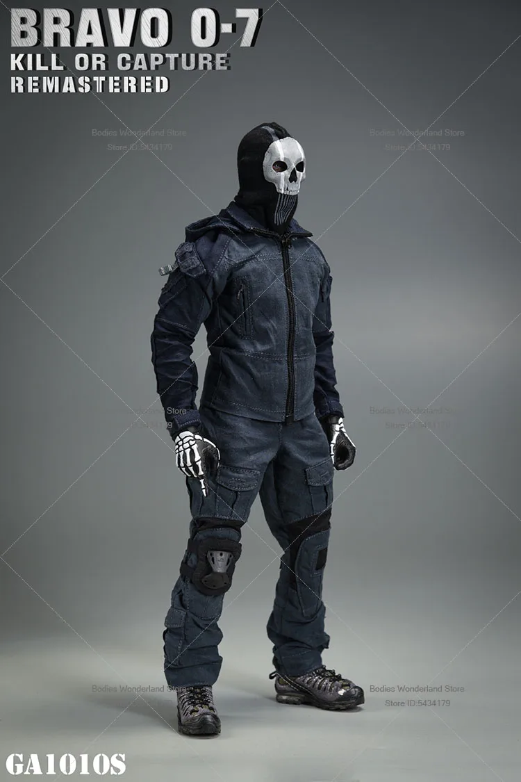 Easy&Simple GA1010S 1/6 Scale BRAVO 0-7 Night Battle Ghost Male