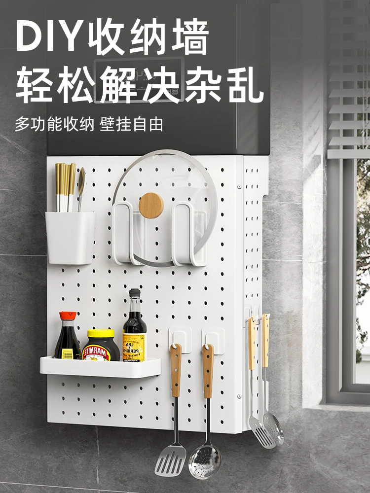 Kitchen gas water heater pipe shield decorative hole plate wall-mounted wall-mounted boiler bottom cover ugly rack