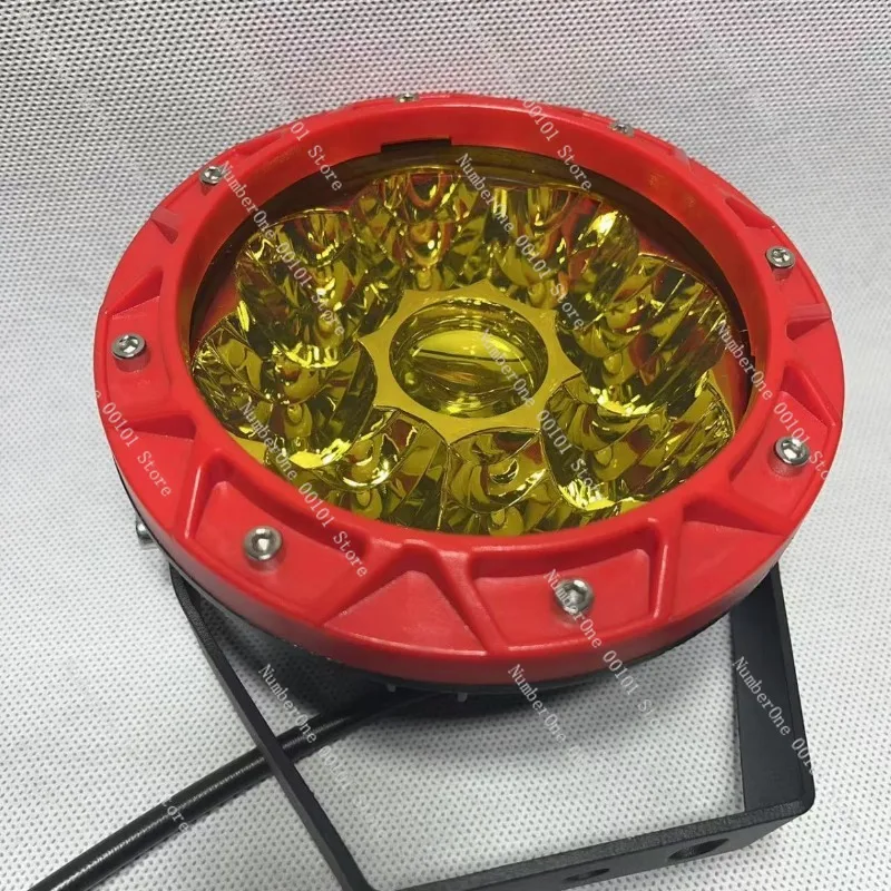 7 Inch Round LED Spot Light Yellow Laser Beam for Off Road Car Truck Work Light High Beam