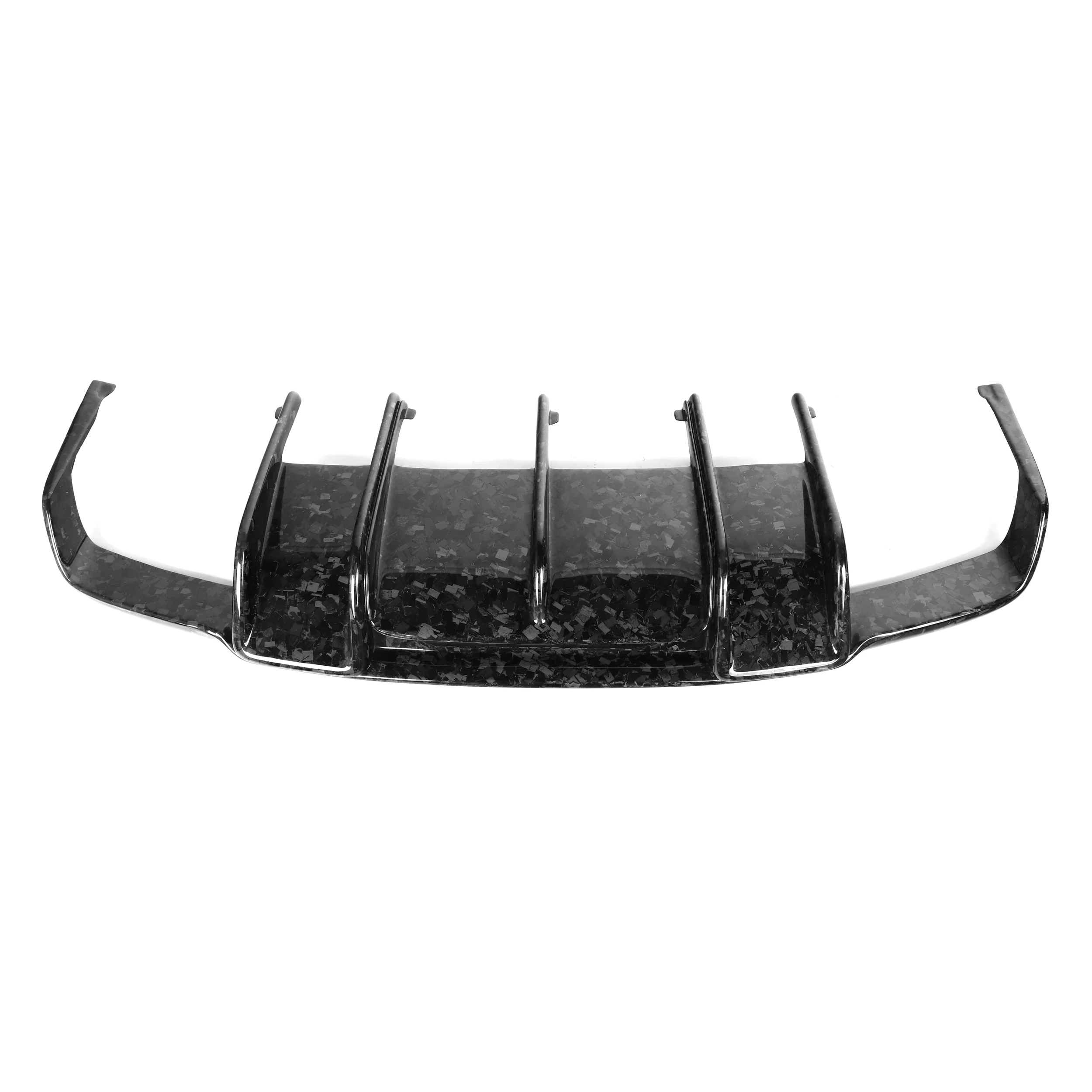

Forged Carbon Fiber R Style Rear Bumper Diffuser Without LED Light for Mercedes Benz CLS Class W218 CLS63 AMG 2014-2016