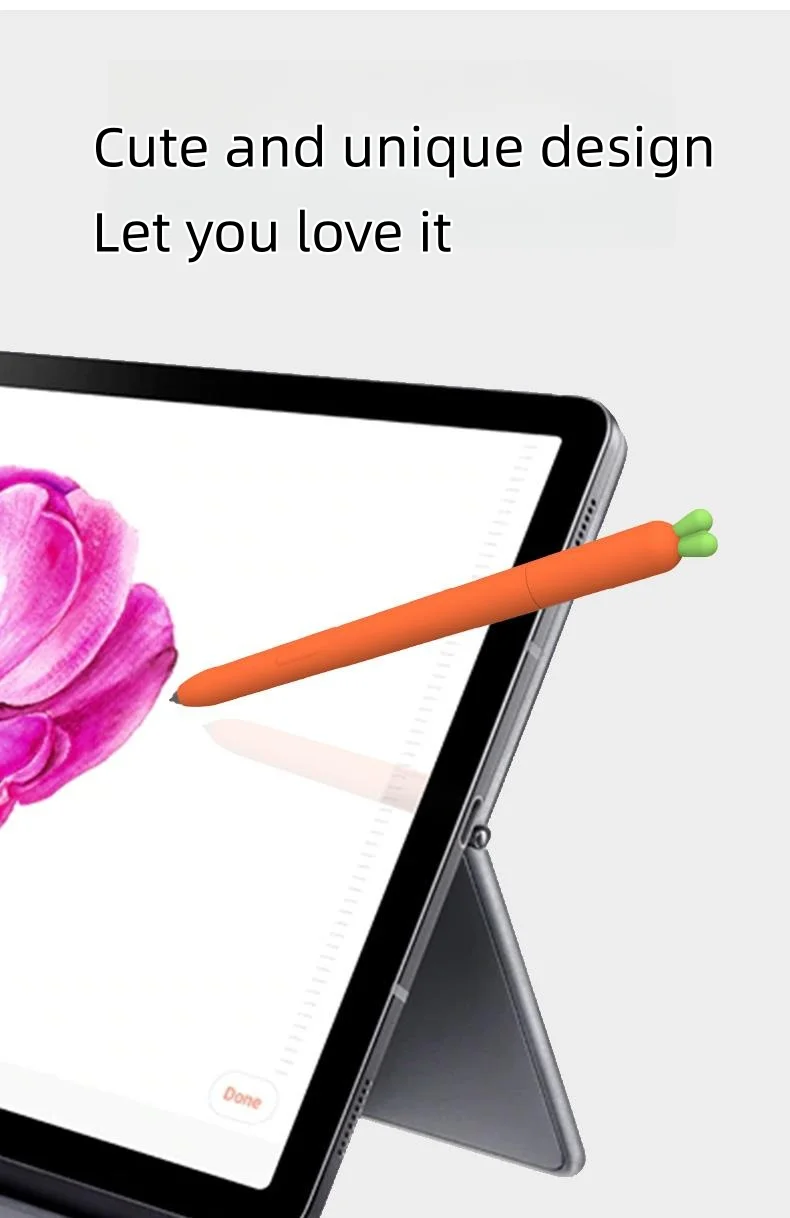 Niedliche Federmäppchen für Samsung Galaxy Tab S11 Ultra S10 S9 S8 S7 FE S6 Lite, weiche, stoßfeste Schutzhülle, Tablet-Stylus-Hülle – Detail 4