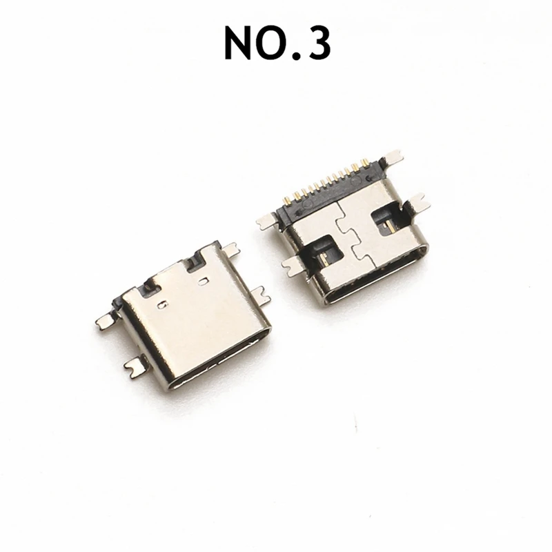 200 ชิ้น/ล็อต 10 รุ่น Type-C USB CHARGING Dock Connectors ผสม 6Pin และ 16Pin ใช้สําหรับโทรศัพท์และดิจิตอลผลิตภัณฑ์ชุดซ่อม