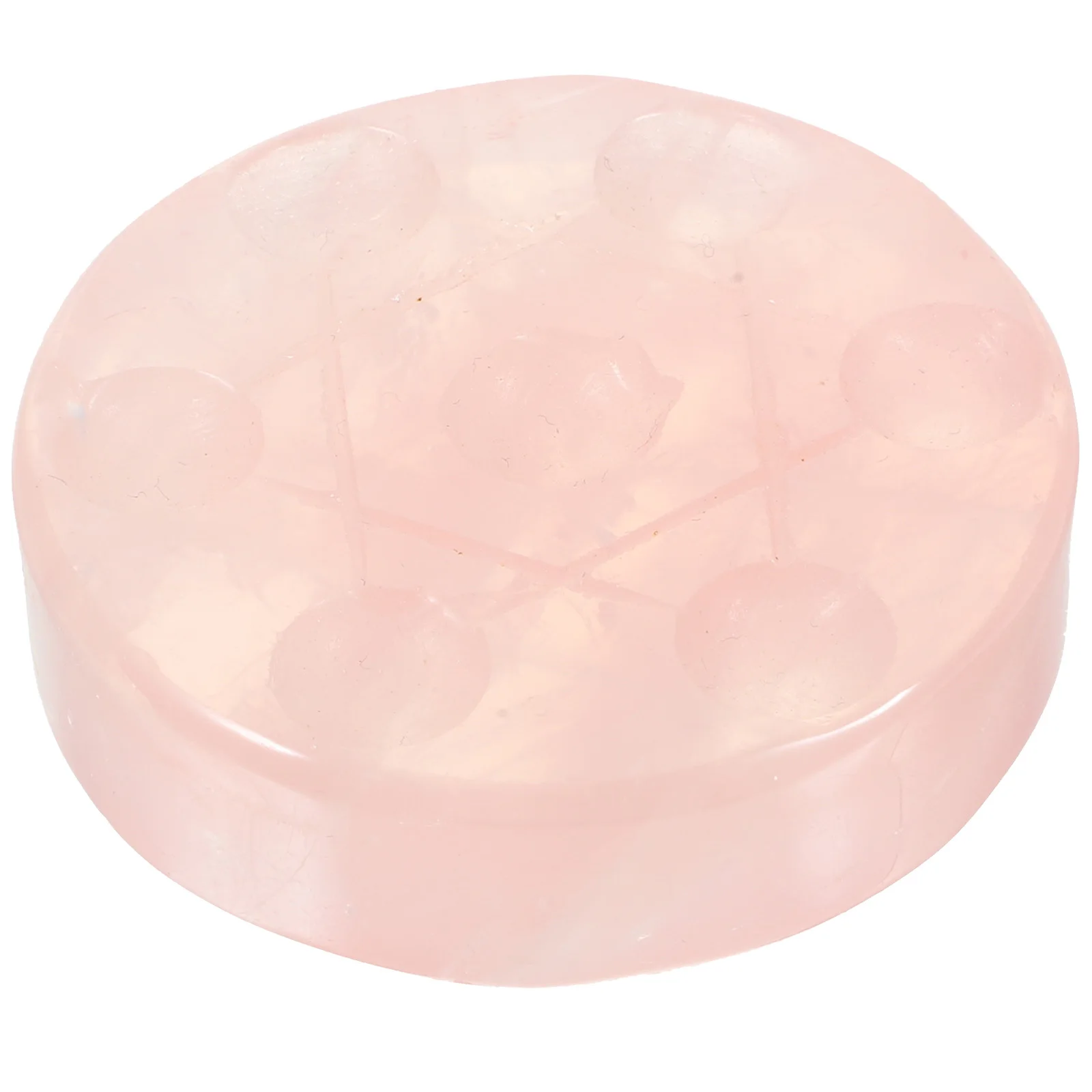 

Clear Crystal Display Tray Cosmetics Jewelry Container Transparent Crystal Stone Gate Storage Tray Jewelry Plate