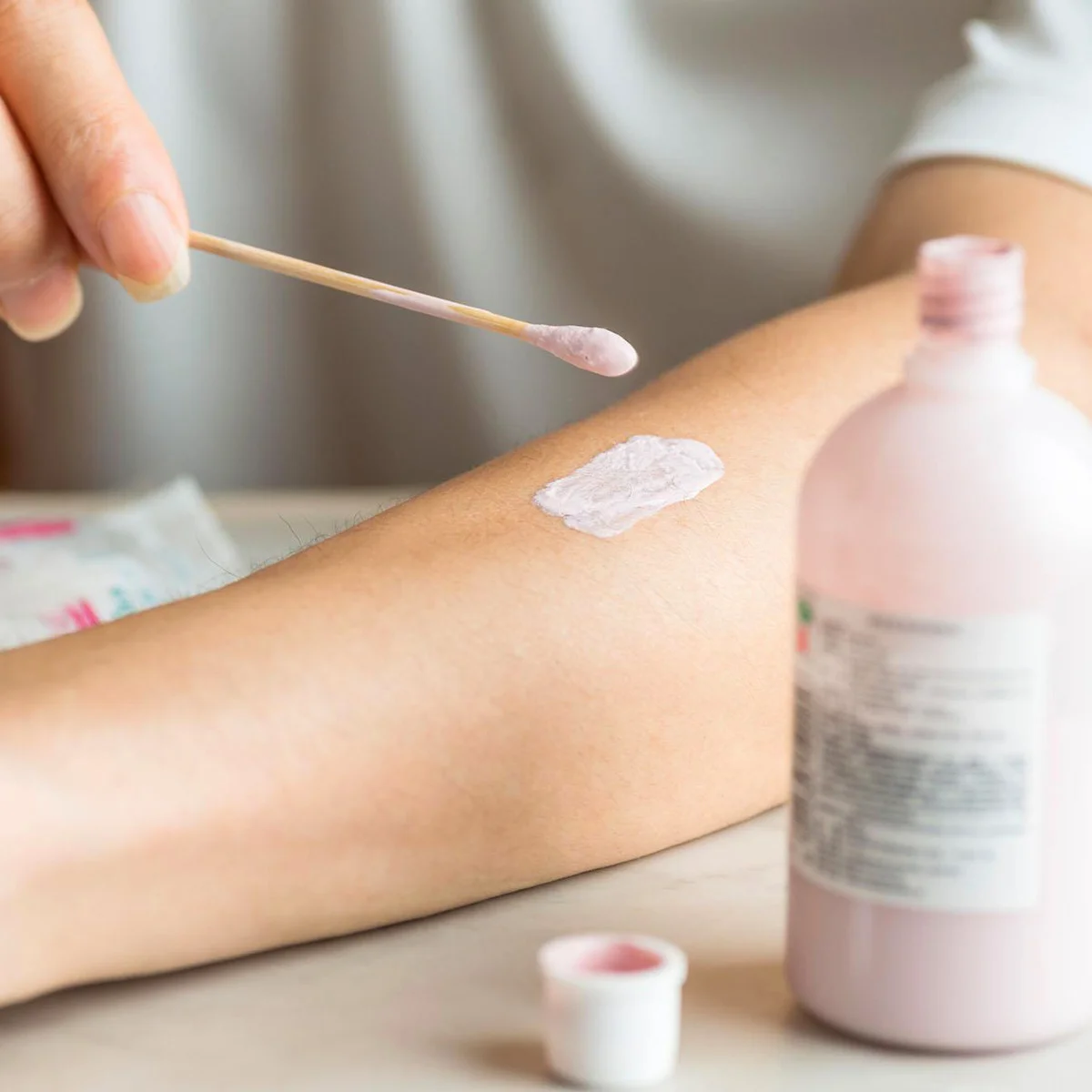 100 Stuks Stofvrije Wattenstaafjes Houten Handvat Hygiënisch Veilig Voor Gezicht Lichaam Make-Up Verwijderen Medische Zorg Knoppen Wattenstaafjes