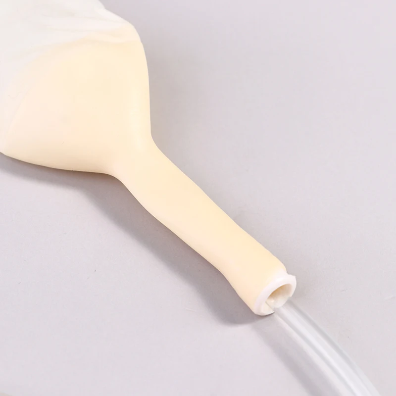 5P Medical Latex Sleeve Type Urine Bag Male Drainage Catheter Bag 1000ML Urine Collector Bag Holder Bed Incontinence Urinal Pee