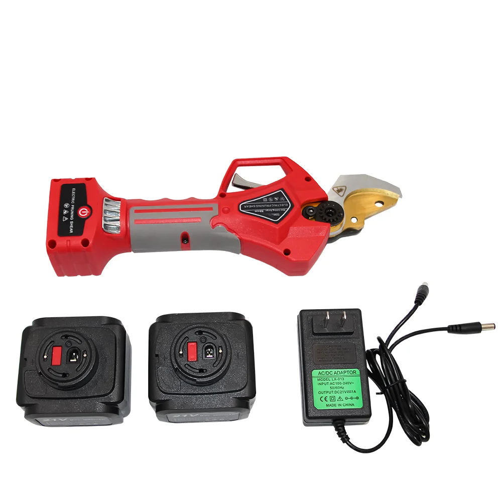 hot sales quality guaranteed cordless 21v electric pruning shears long handle