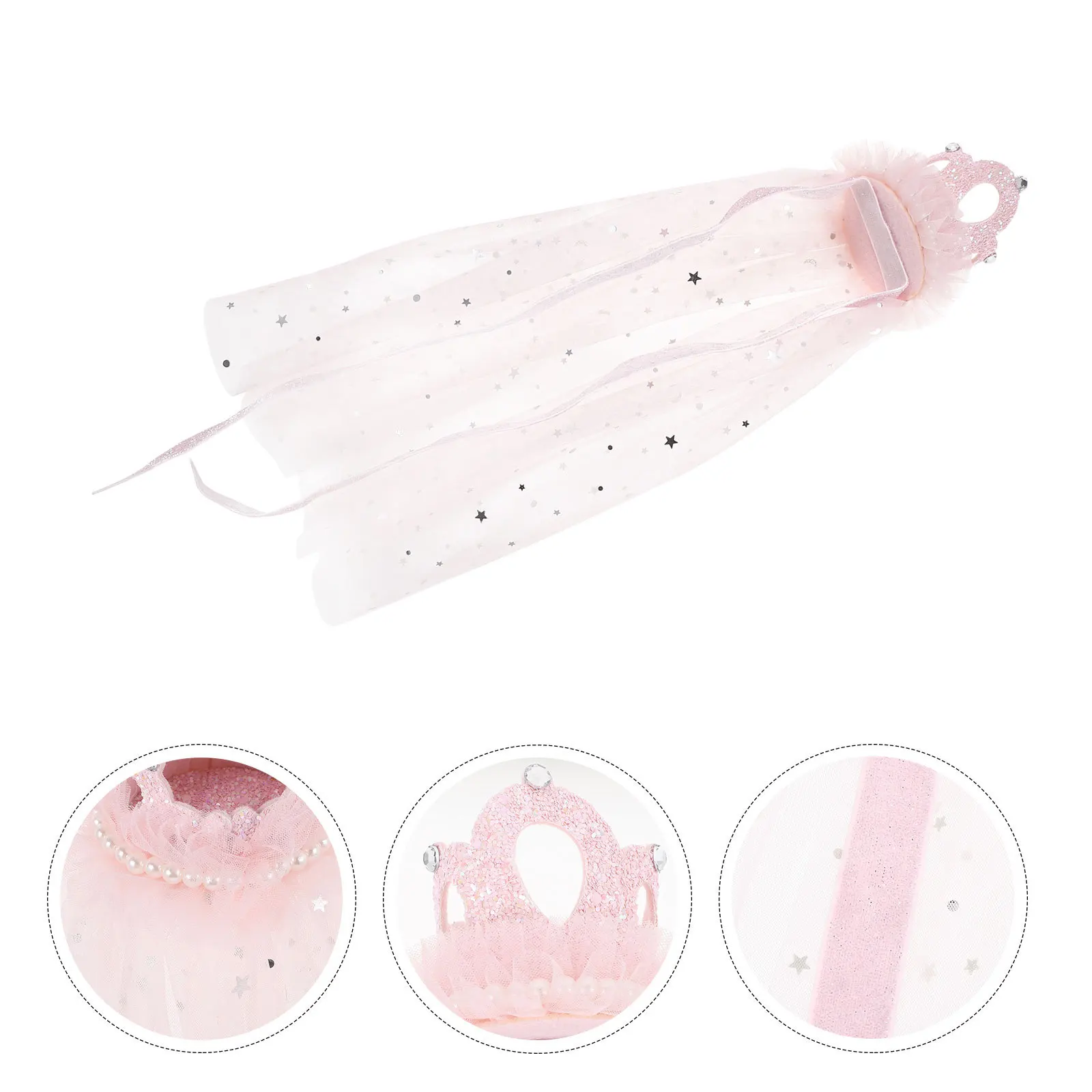 الحيوانات الأليفة تاج الحجاب الزفاف خوذة قابل للتعديل خفيفة الوزن الحجاب الزفاف للكلاب القط حفل زفاف الديكور غطاء الرأس الحيوانات الأليفة