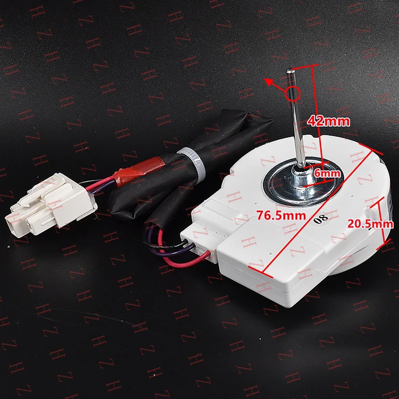 U+ Refrigerator Fan Motor Fan 50240401000k Fan DC 12V 4.5W Motor for Midea