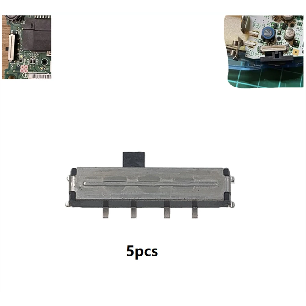 AS95 - Zestaw 5 szt. włączników zasilania do konsoli GBA/GBM/GBASP - Przycisk włączania/wyłączania