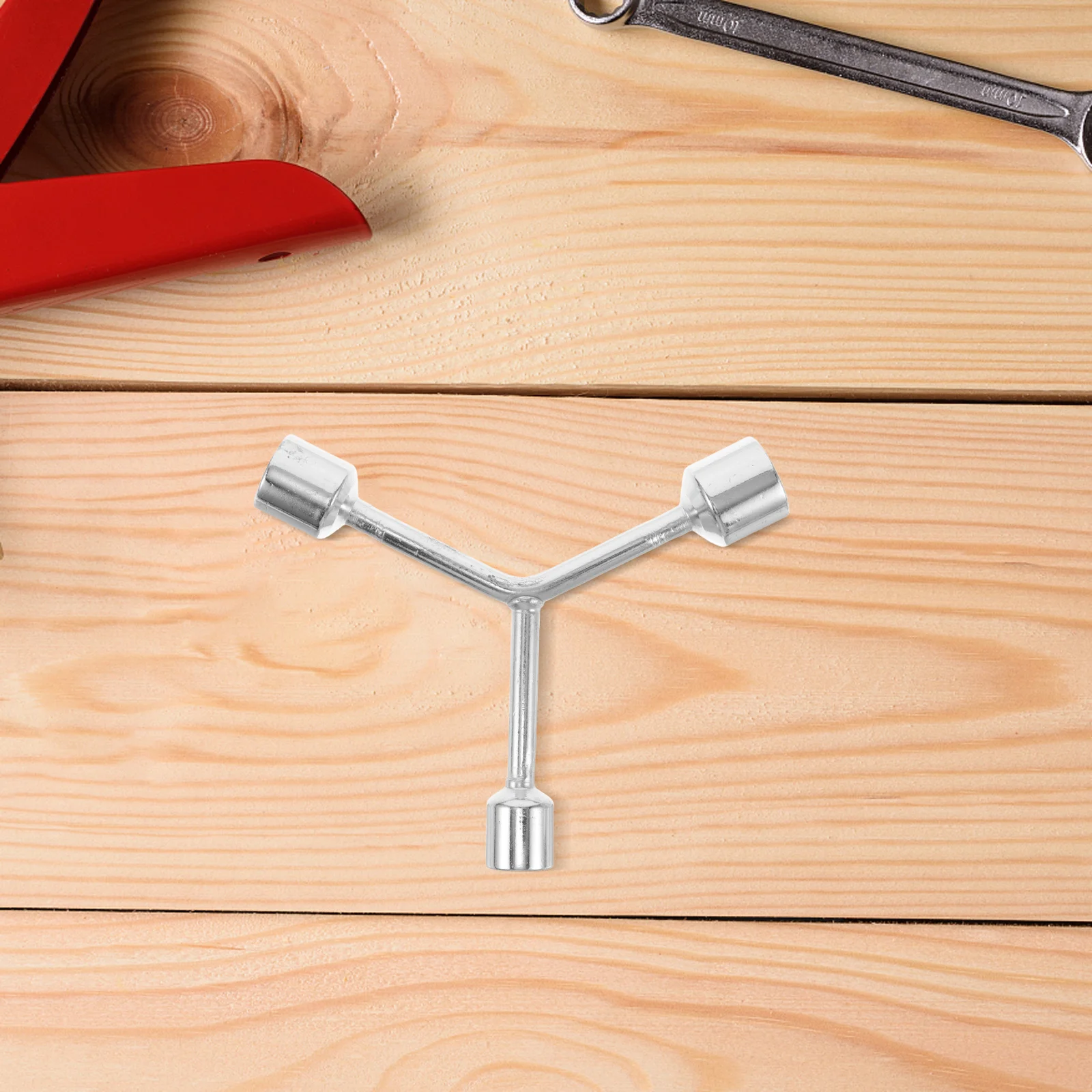 Three-Prong Socket Triangle Pool Table Wrench Thickened Y Type 3 Way Tool for Disassembly Maintenance and Tablecloth Replacement