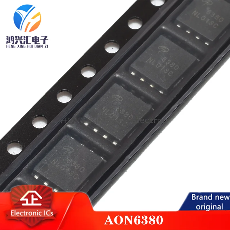 (10 Buah) Baru/Asli AON6380 Trans MOSFET N-CH 30V 22A 8-Pin DFN EP T/R