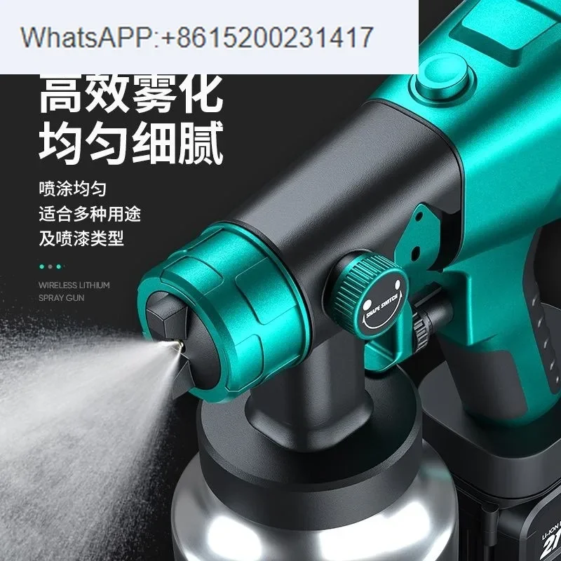 Green Forest Electric Spray Gun Paint Latex Paint Spray Gun Machine Small Machine Spray Pot Small Exterior Wall Touch up Paint