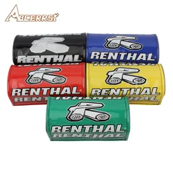 ATV UTV Motorcycle Handlebar Bar Chest Pad for Renthal Pit Bike Mousse Guidon Moto Cross Protection Steering Wheel Pillow Enduro