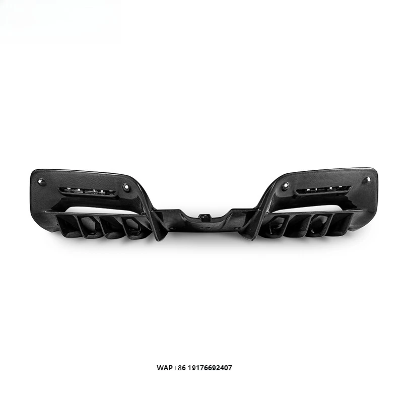 OEM Style Dry Carbon Fiber Body Kit Aero Kit Rear Diffuser Bumper Splitter Lip for  SF90 Stradale Spider Aftermarket Part