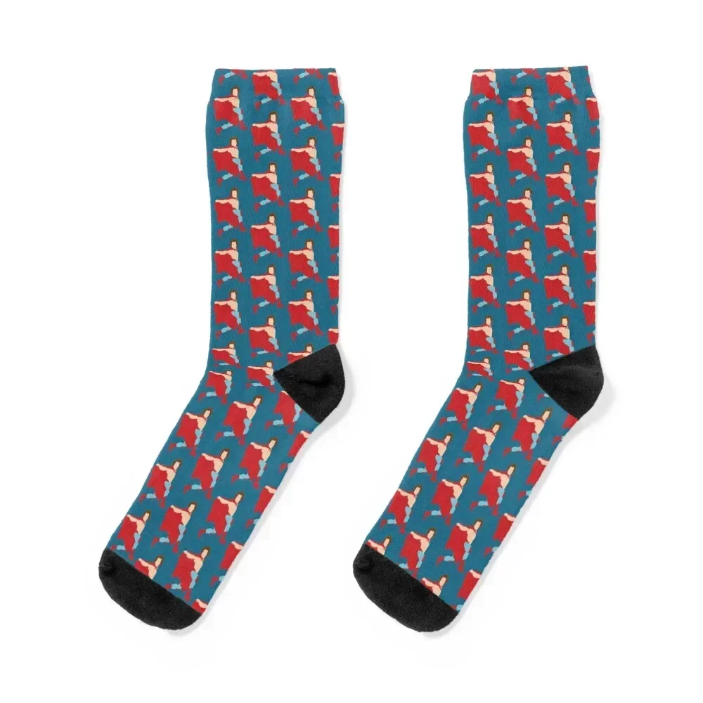 

Nacho Libre Flying Socks New year's new in's Toe sports Christmas Socks Ladies Men's