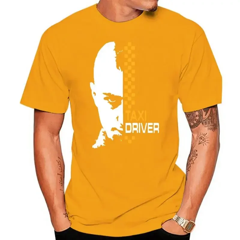 Fm10 Mens Tops Tee  men clothing  graphic t shirts 2024 Taxi Driver Robert De Niro Cinema  TV Enters Outdoor Wear Tops T-Shirt