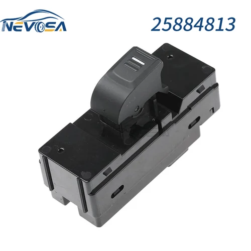 NEVOSA 25884813 15205245   Interruptor de ventanilla eléctrica trasera para Chevrolet Colorado Canyon Hummer H3 2004-2012 8 pines
