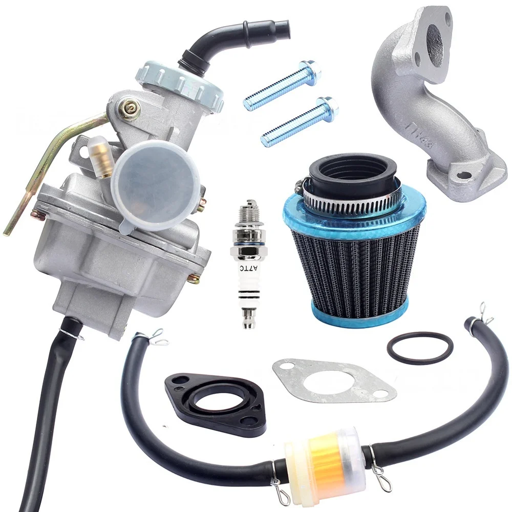 

Carburetor Air Filter Gasket Fuel Line Spark Plug kit for CRF50F CRF80F 50cc 70cc 80cc 90cc 110cc 125cc ATV Dirt Pit Bike