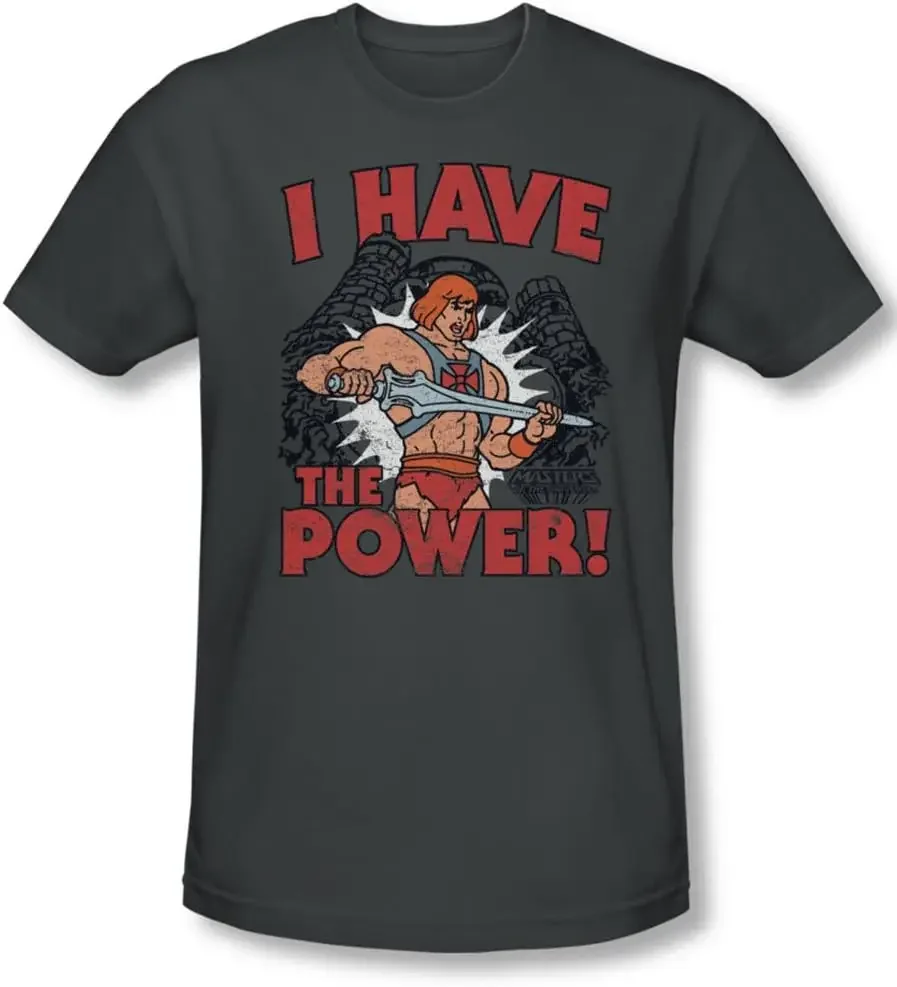

Masters Of The Universe — мужская приталенная футболка I Have The Power
