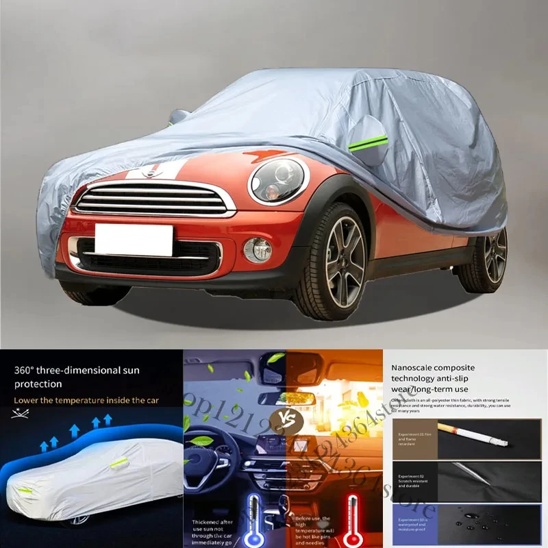 

For BMW-MINI-Coupe Auto Anti snow Anti dust Anti-uv Anti peeling paint And Anti Rainwater 210t car cover Car cover protection