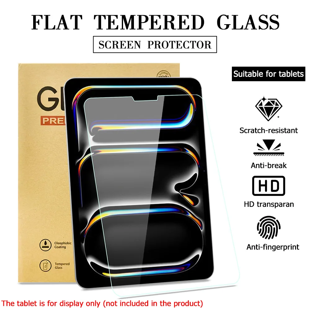 Tempered Glass Screen Protector For Xiaomi Pad 6 Max 14 Mi 6S Pro 12.4 5 7 11 8.7 Full Cover Soft Film New