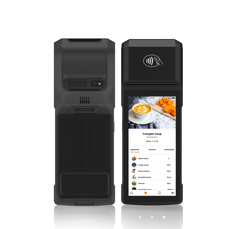 hit productAll in One Mobile Handheld Pos Android POS System Terminal Manufactures Touch Screen Pos with Printer