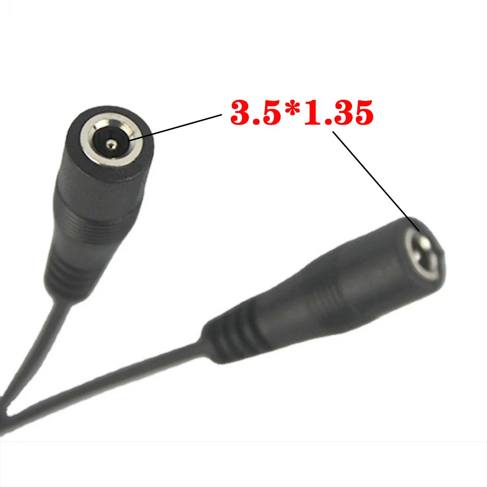 2A USB ذكر إلى المزدوج تيار مستمر 3.5*1.35 مللي متر أنثى امدادات الطاقة التوصيل جاك نوع أ تمديد ساخنة كابل شحن موصل الحبال 1.4 متر