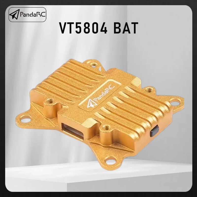 

PandaRC VT5804-BAT 5.8G Video Transmitter (VTX) - 2.5W Adjustable, 6-36V, 40CH, MMCX Connector, OSD Tuning