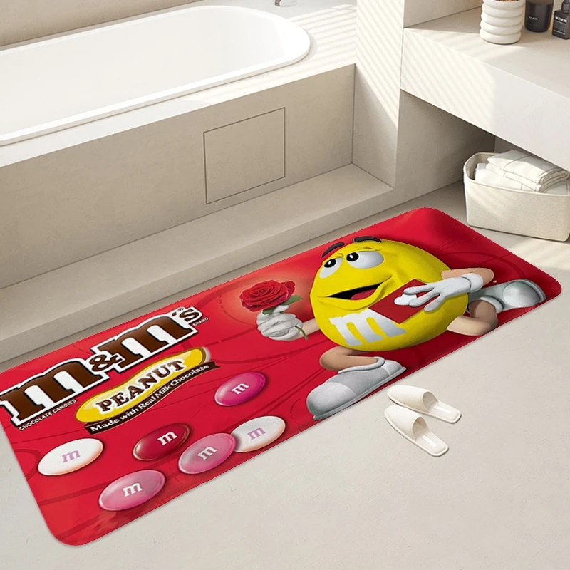 Kitchen Carpet for Bedroom Z-M&Ms Mat for Hallway Sleeping Room Rugs Washable Non-slip Rug Aesthetic Door Entrance Carpet