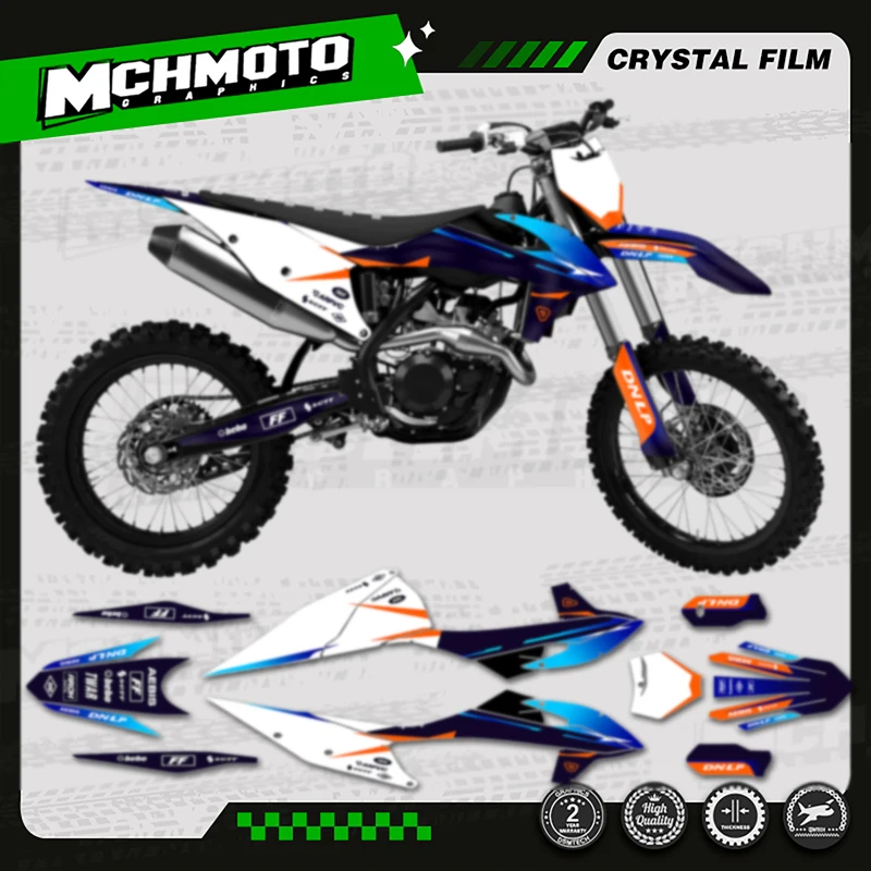 

MCHMFG наклейки с полной графикой для KTM 125 250 300 350 450 2020 2021 2022 2023 SX SXF 2019 2020 2021 2022 EXC EXC-F-005
