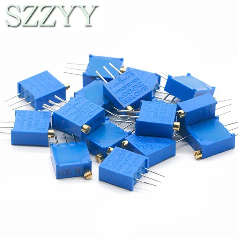 10pcs 3296W-1-103LF 3296W 10K ohm 103 3296W-1-103 3296W-103 W103 Trimpot Trimmer Potentiometer