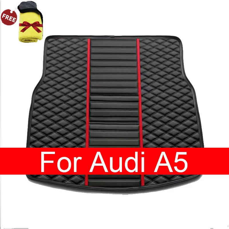 Car trunk mat for Audi A5 Sedan/Sportback Four doors 2017 2018 2019 2020 2021 cargo liner carpet interior accessories cover