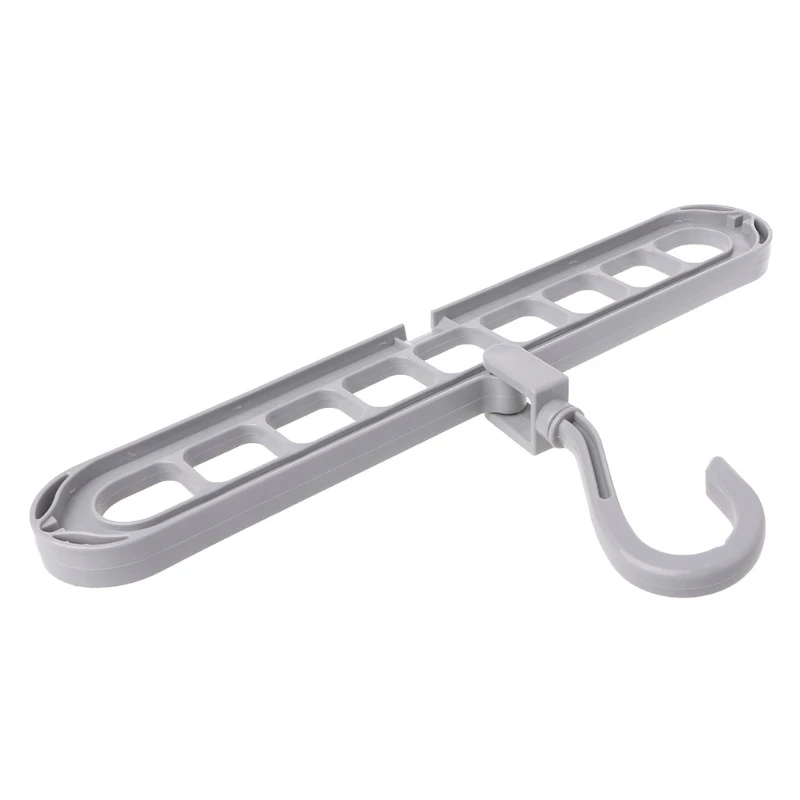 F92B 3D Space Saving Roting Hanger con gabinete gancho Organizador 360 Rotación