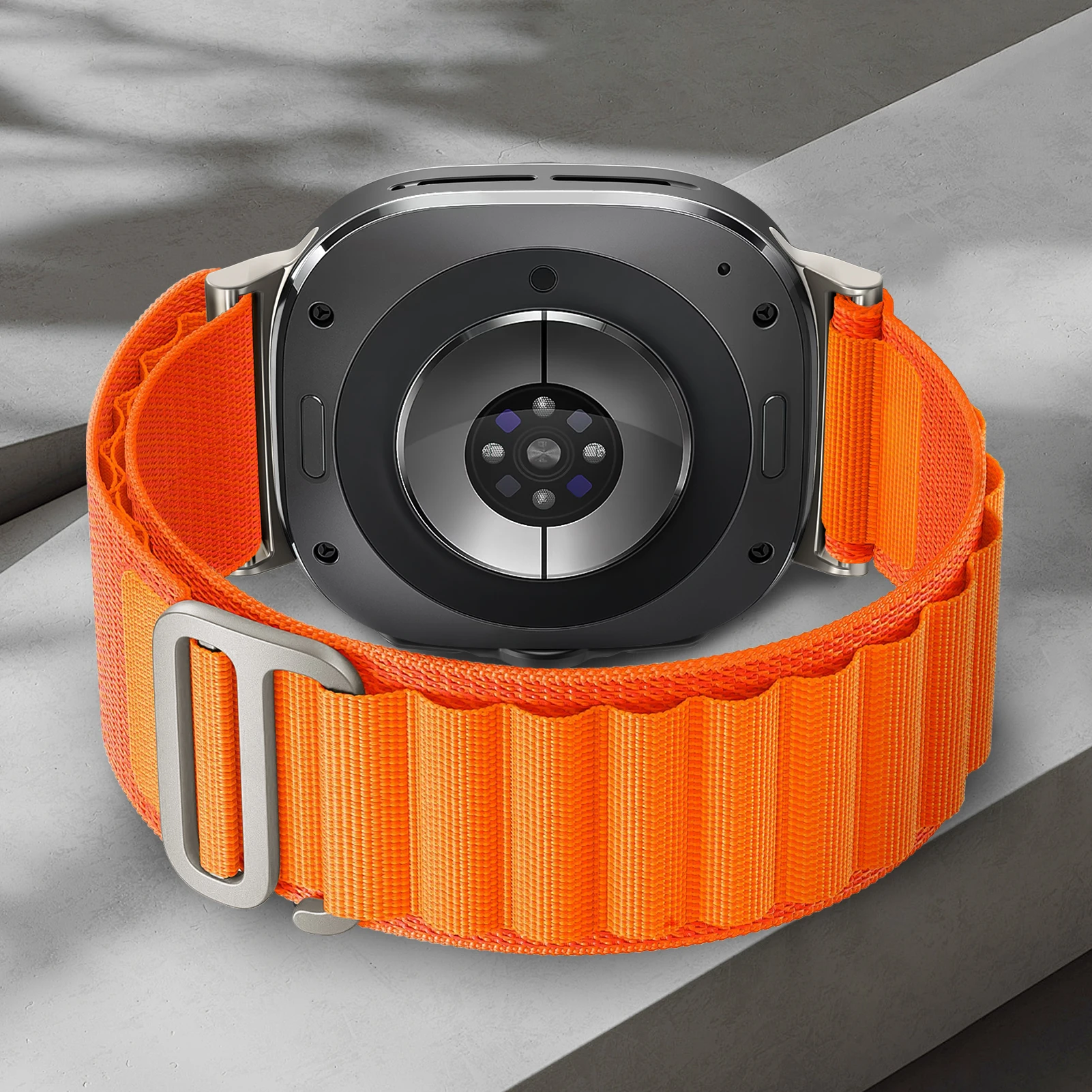 Für Samsung Galaxy Watch Ultra Armband 47 mm Zubehör Armbänder Nylon Alpine Sport Armband Correa Galaxy Watch 7 Ultra Band