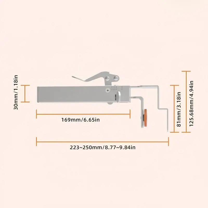 빠른 프레스 서랍 클램프, 패널 조정 가능한 텔레스코픽 목공 특수 설치 패널 보조 고정 클램프 홀더
