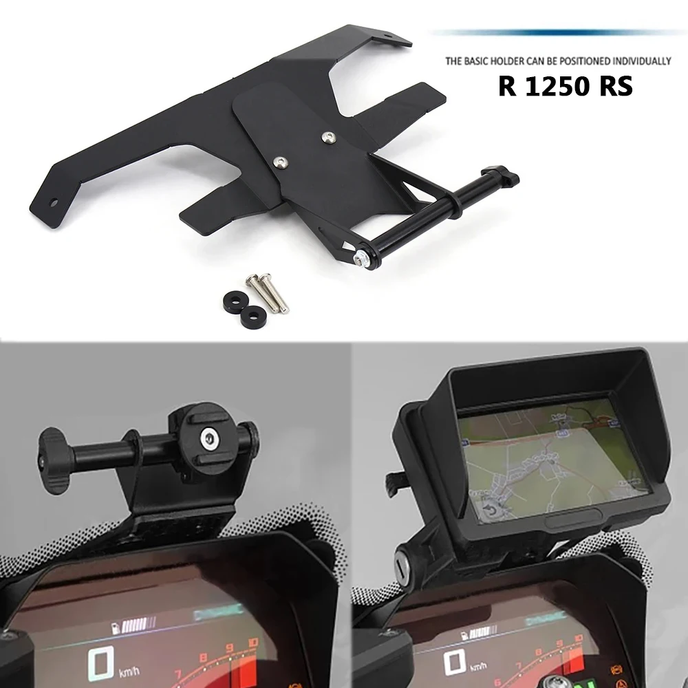 

Аксессуары для мотоциклов, GPS-держатель, подставка для BMW R1250RS R1250 GS, навигационный кронштейн для телефона, подставка для зарядки