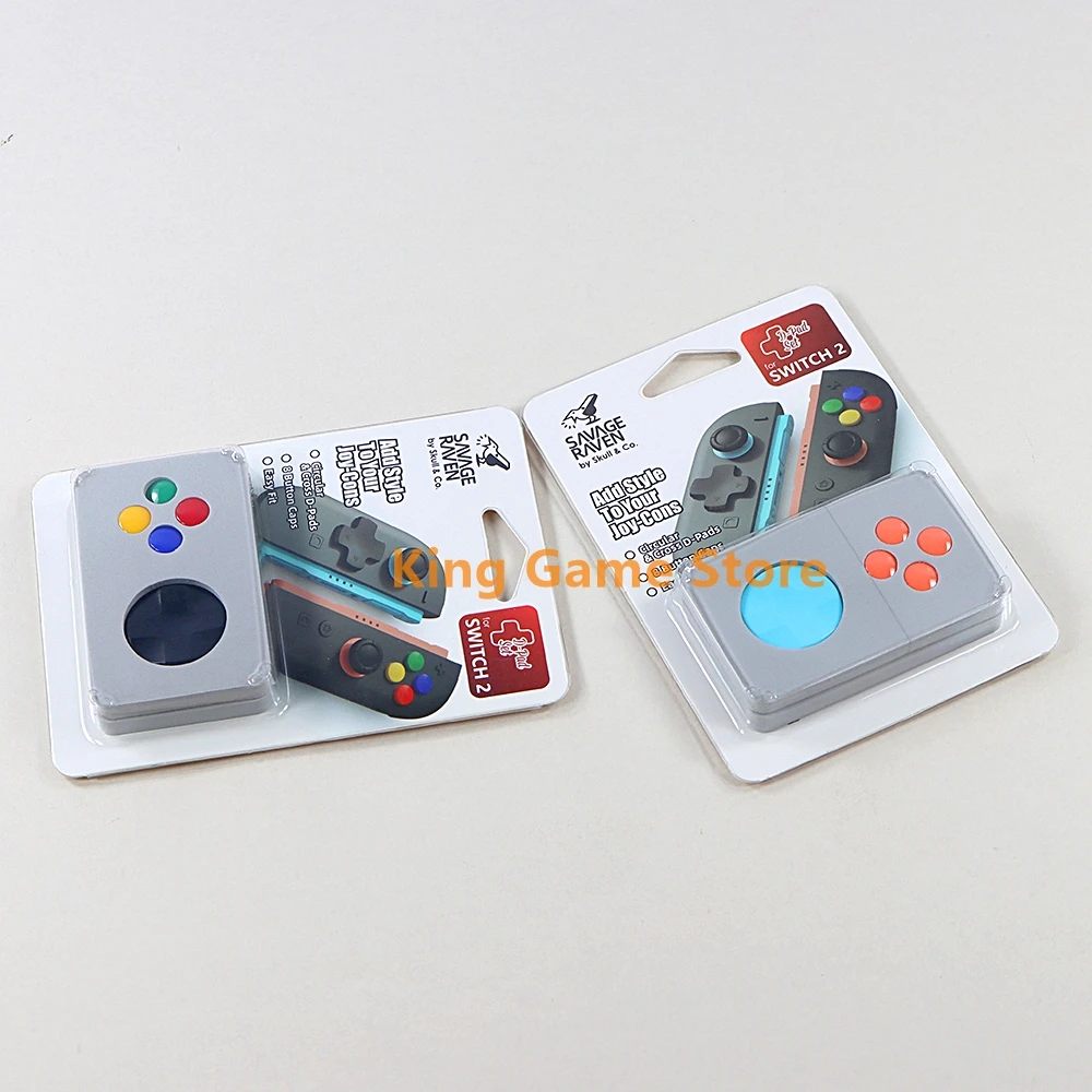 1 Zestaw Kolorowych Nakładek na Przyciski Lewego i Prawego Kontrolera do Switch 2 ABXY D-Pady Naklejki na Przyciski Kierunkowe do NS Switch2